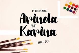 Arinda Karina Duo: A Handmade Font for Branding