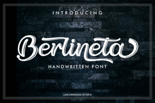 Berlineta: A Handwritten Typeface for Editorial Design
