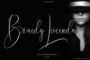 Braidy Lucinda: A Script Font for Elegant Branding