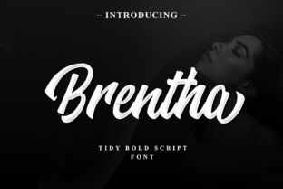 Brentha: A Script Font for Editorial Design