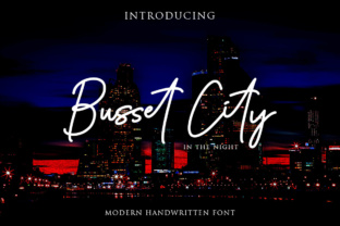 Busset City Font: A Web Designer’s Review