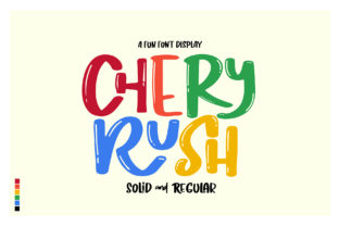 Chery Rush: A Playful Script Font for Makers