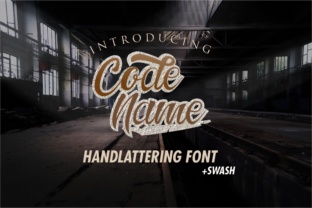 Codename: A Handpainted Typeface for Digital Impact