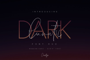 Dark Lunatic Duo: A Versatile Typeface for Editorial Design
