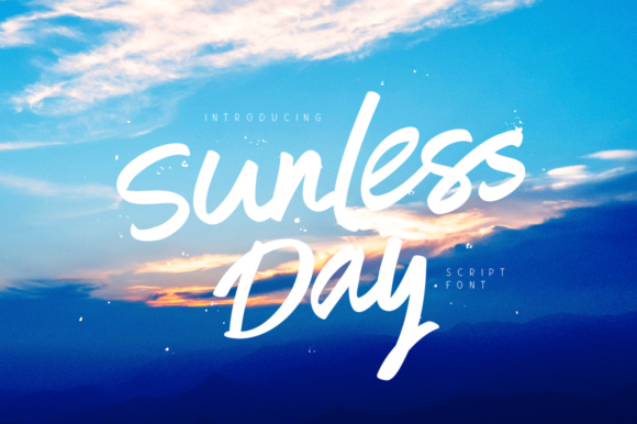 Designing with Sunless Day: A Handwritten Font for Web