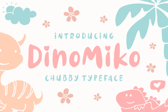 Dinomiko: A Playful Typeface for Digital Brands