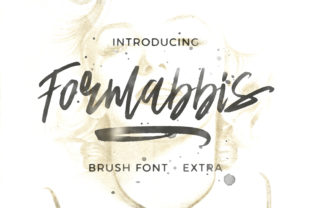 Formabbis: A Handwritten Font for Editorial Design