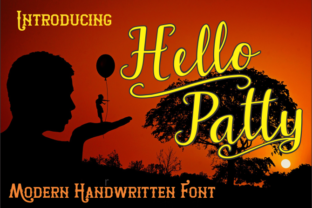 Hello Patty: A Modern Script Typeface for Marketers