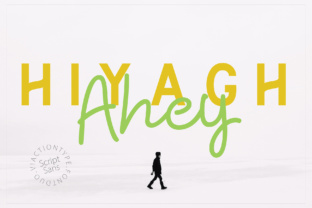 Hiyagh Ahey: A Handwritten Typeface for Editorial Soul