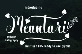 Meuntari: A Handmade Script Font for Bold Campaigns
