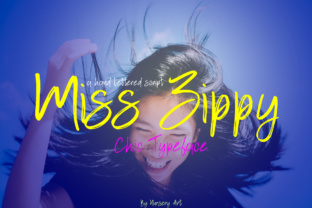 Miss Zippy: A Handwritten Font for Branding