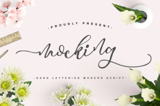 Mocking: A Flirty Script Font for Bold Campaigns