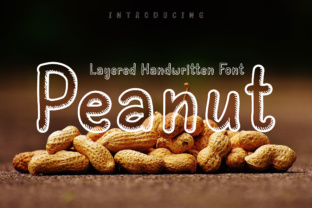 Peanut Font: A Layered Typeface for Web Design