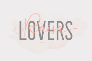 Raisa Lovers Duo: An Elegant Script Font for Editorial Design