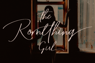 Romtthing Girl: A Refined Script Font for Editorial Design