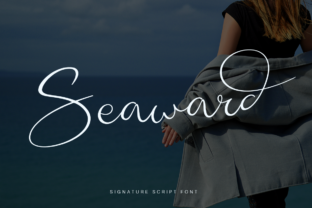 Seaward: A Handmade Script Font for Elegant Editorial Design