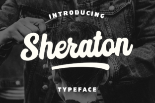 Sheraton Font: Bold Calligraphy for Crafters