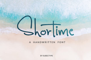 Shortime: A Handwritten Typeface for Authentic Branding