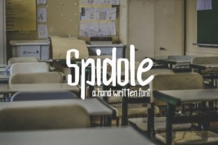 Spidole: A Handwritten Font That Elevates Brand Identity