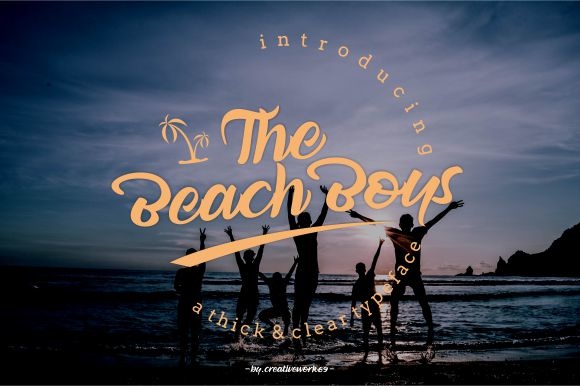 The Beach Boys Typeface: A Bold Choice for Branding