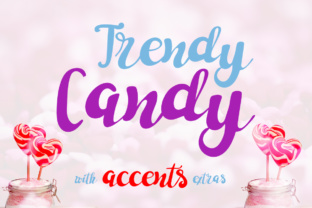 Trendy Candy: A Playful Signature Font for Modern Branding