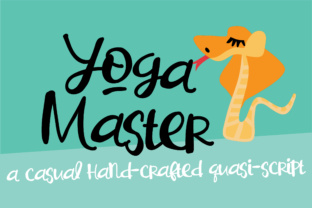 Yoga Master Font: A Quasi-Script for Polished Branding