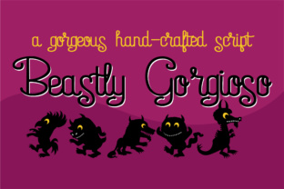 ZP Beastly Gorgioso: The Script Font for Bold Branding